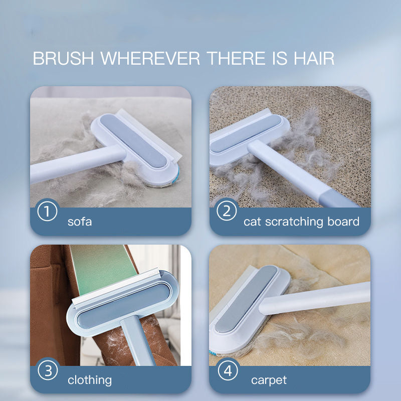 4-in-1 Pet Hair Removal & Cleaning Brush – For Dogs, Cats, and More