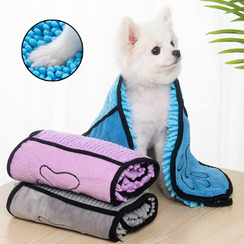 Super Absorbent Dog Towel - Quick-Dry & Durable