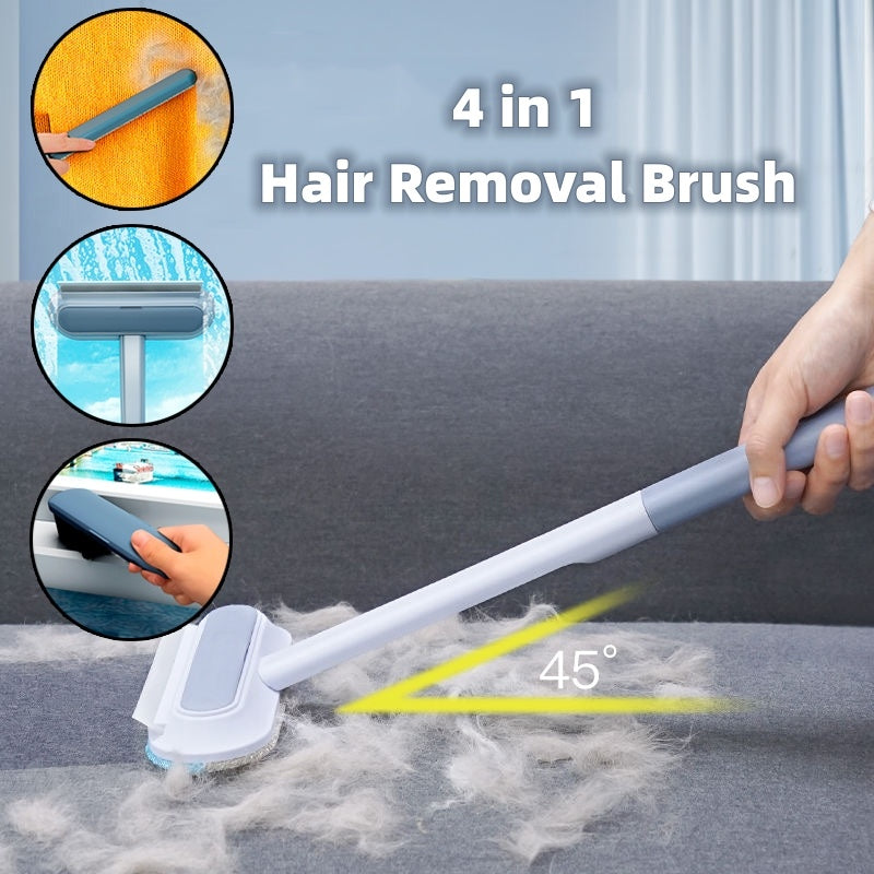 4-in-1 Pet Hair Removal & Cleaning Brush – For Dogs, Cats, and More