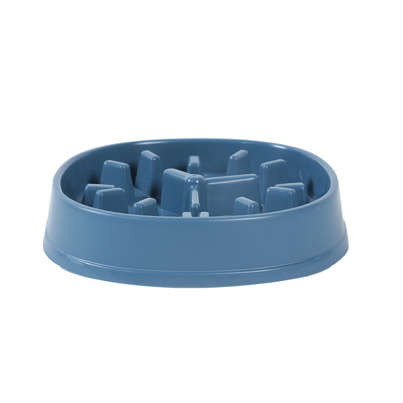 Dog Choking Prevention Bowl Slow  Non-slip Clock-shaped