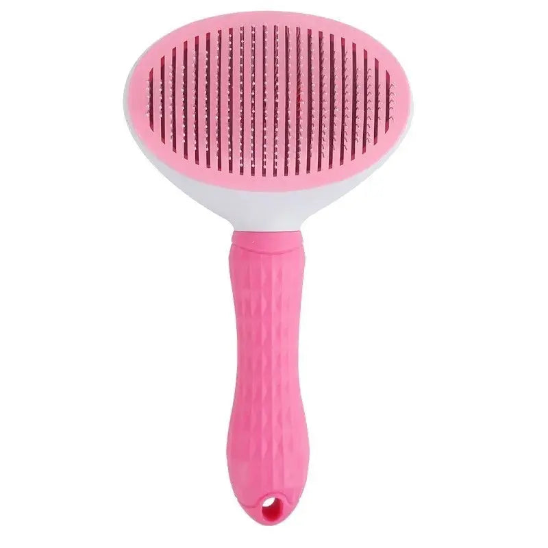 Self-Cleaning Pet Brush – Effortless Grooming for Dogs