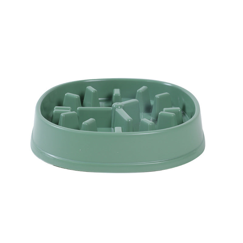 Dog Choking Prevention Bowl Slow  Non-slip Clock-shaped